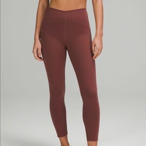 Lululemon Instill High Rise Tight 25” Date Brown